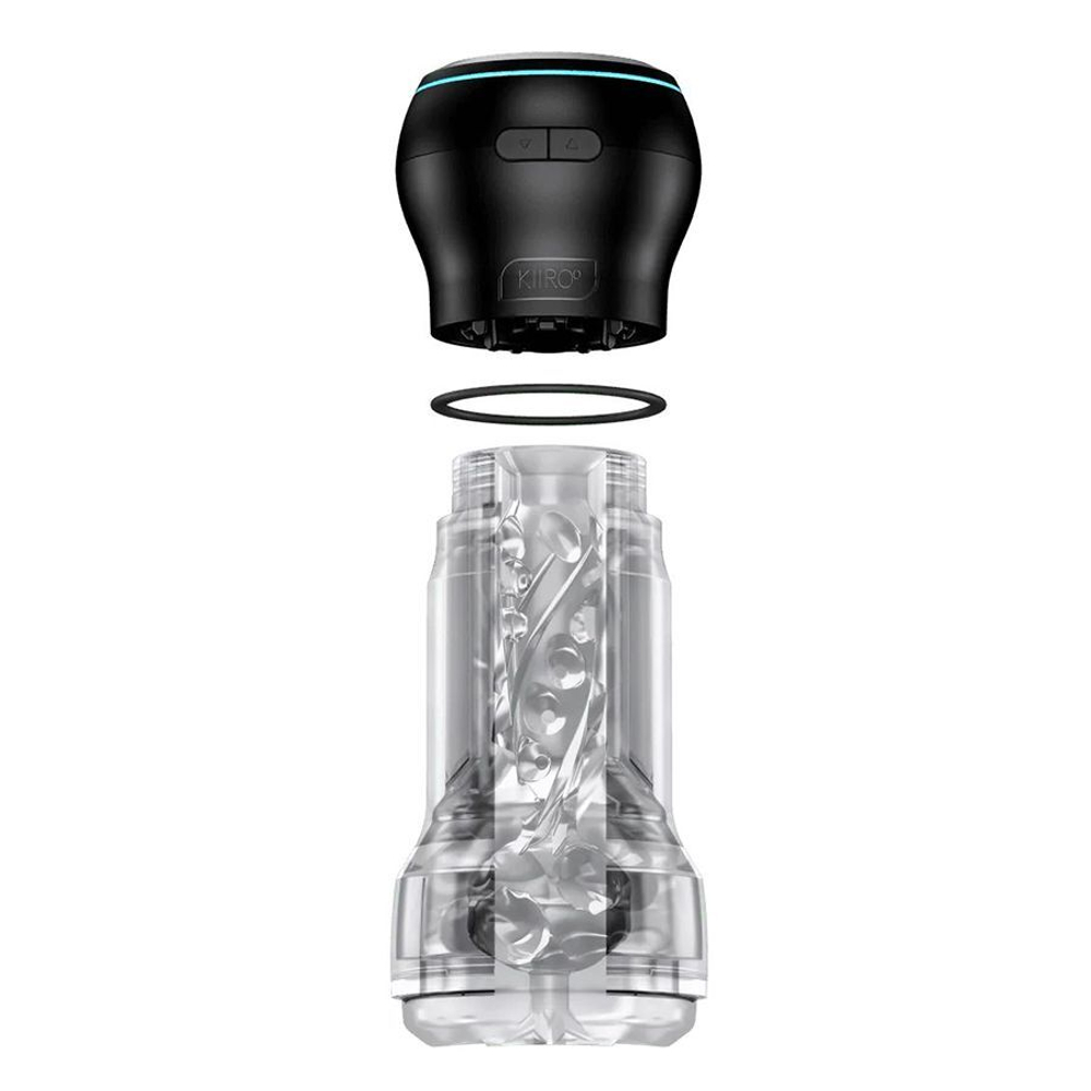 Набор PowerBlow & Feel Pocket Stroker Crystal: мастурбатор и интерактивная насадка