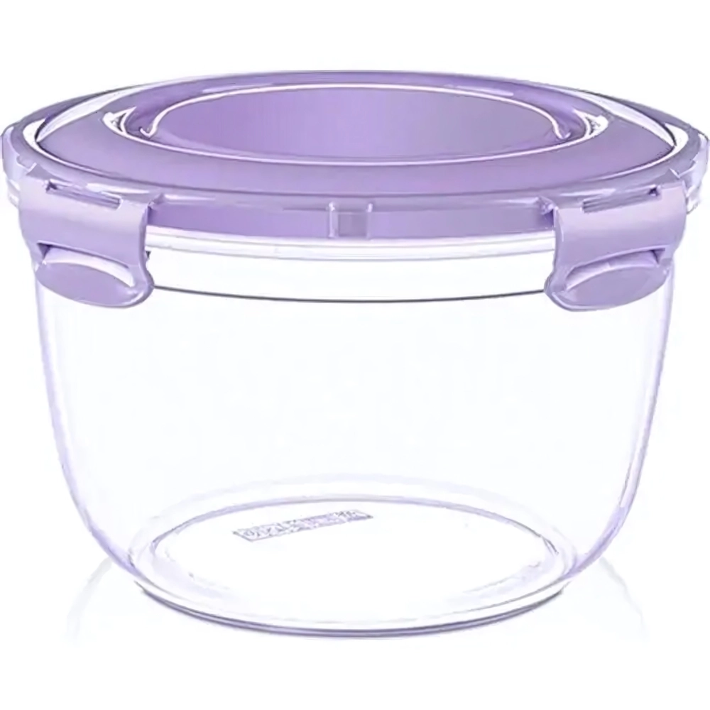 Контейнер воздухонепроницаемый круглый контейнер 1200мл