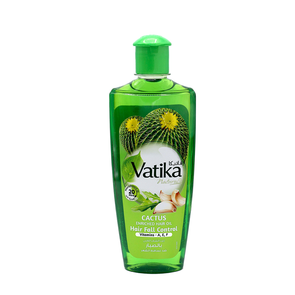 Масло для волос Dabur Vatika Cactus Кактус, имбирь, чеснок 200 мл