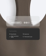 Спортивный бюстгальтер Perfect-adapt со средней поддержкой и светоотражающими элементами - OYSHO