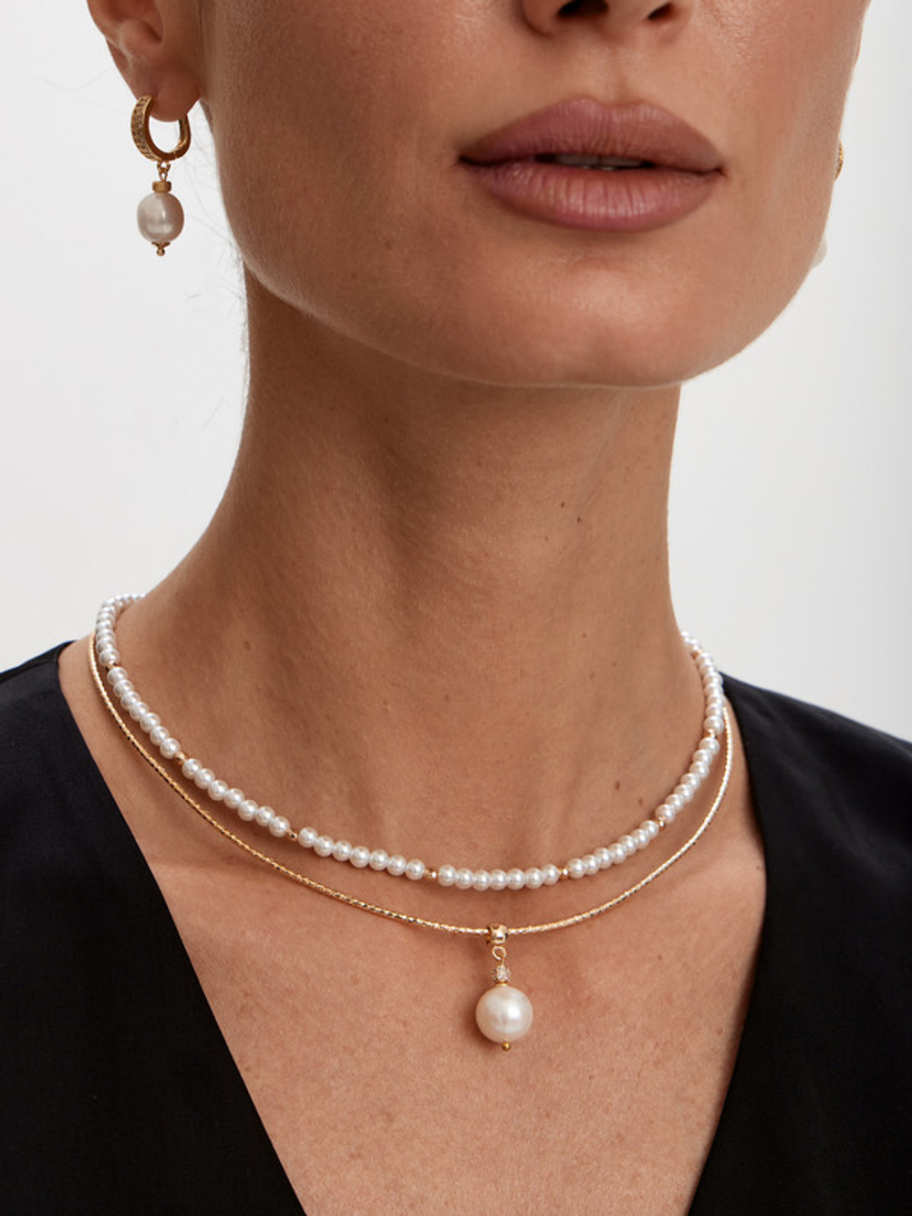 91003252 Колье Selena Pearls