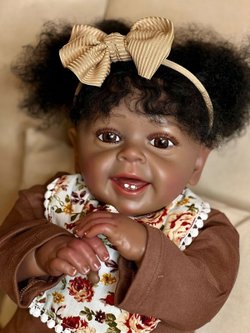 Кукла Реборн мягконабивная 60см в пакете (FA-204)