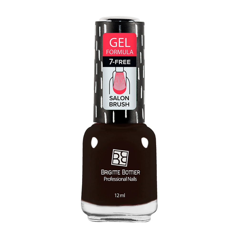 BRIGITTE BOTTIER Лак для ногтей GEL FORMULA тон 01 прозрачный, 034