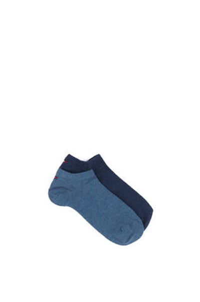 носки 2 пары Tommy Hilfiger - голубой(301390)