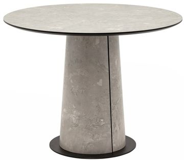 Стол круглый Пулон 100 см столешница HPL 