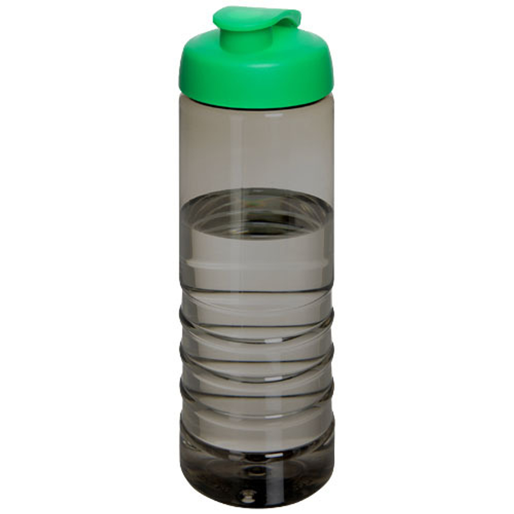 Спортивная бутылка H2O Active® Eco Treble объемом 750 мл с куполообразной крышкой