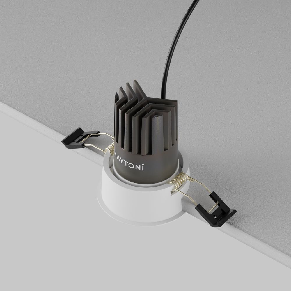 Светильник встраиваемый светодиодный Maytoni   DL123-10W-2.7K-W