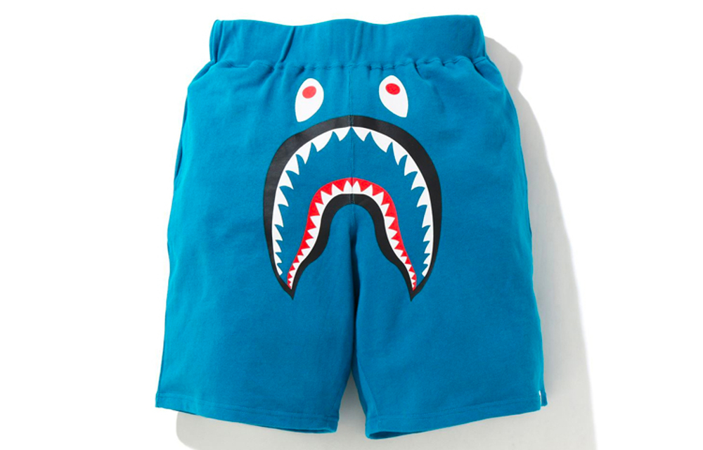A Bathing Ape Shark Wide Sweatshort