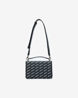 Сумка через плечо ZNY MONOGRAM SS22 Черная
