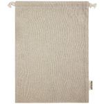 Большая подарочная сумка Pheebs объемом 4 л из хлопка плотностью 150 г/м², переработанного по стандарту GRS