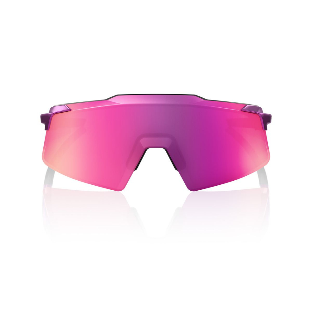 Спортивные очки 100% AEROCRAFT Gloss Purple Chrome - Purple Mirror Lens