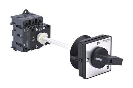 Выключатель-разъединитель 3п 40А IP20 с черн. выносн. рукоят. на дин-рейке/плате SE MSD40340B