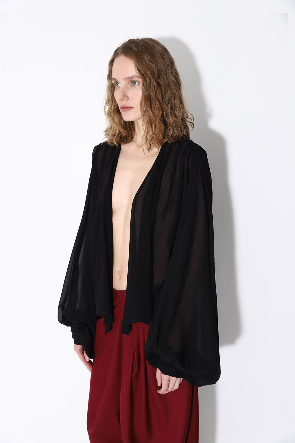 Блуза из натурального шелка