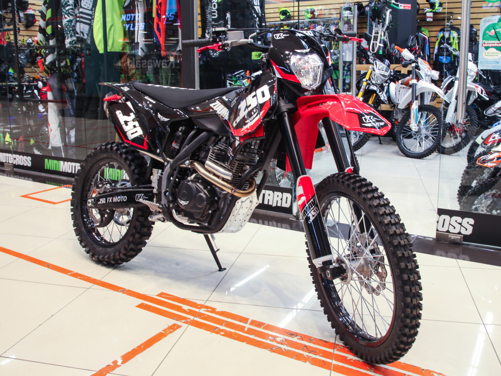 Мотоцикл кроссовый Zuumav FX CR 250CB BLACK 21/18
