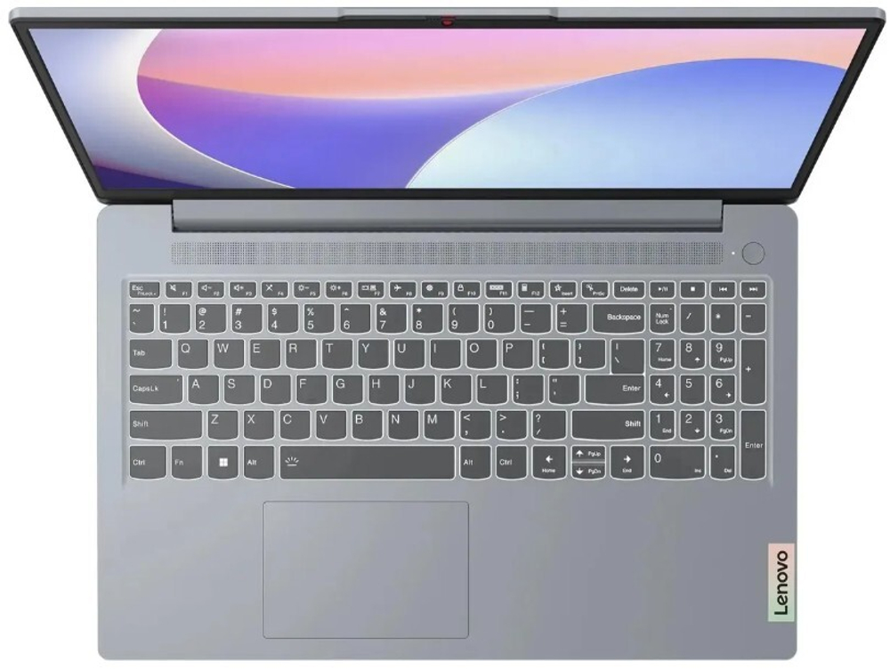 Ноутбук  Lenovo IdeaPad Slim 3 15IRH8 15.6 ", Core i7, 16 Гб RAM, 512 Гб SSD, UHD Graphics, Серый