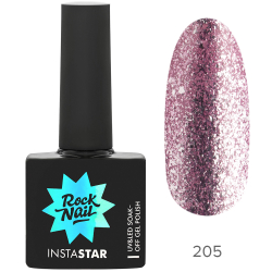 Гель-лак RockNail Insta Star 205 Christina, 10мл.