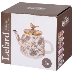 ЧАЙНИК ЭМАЛИРОВАННЫЙ LEFARD 1,0Л ПОДХОДИТ ДЛЯ ИНДУКЦИОН.ПЛИТ