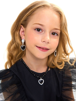 Аксессуары Уэнсдэй Wednesday бижутерия к платью