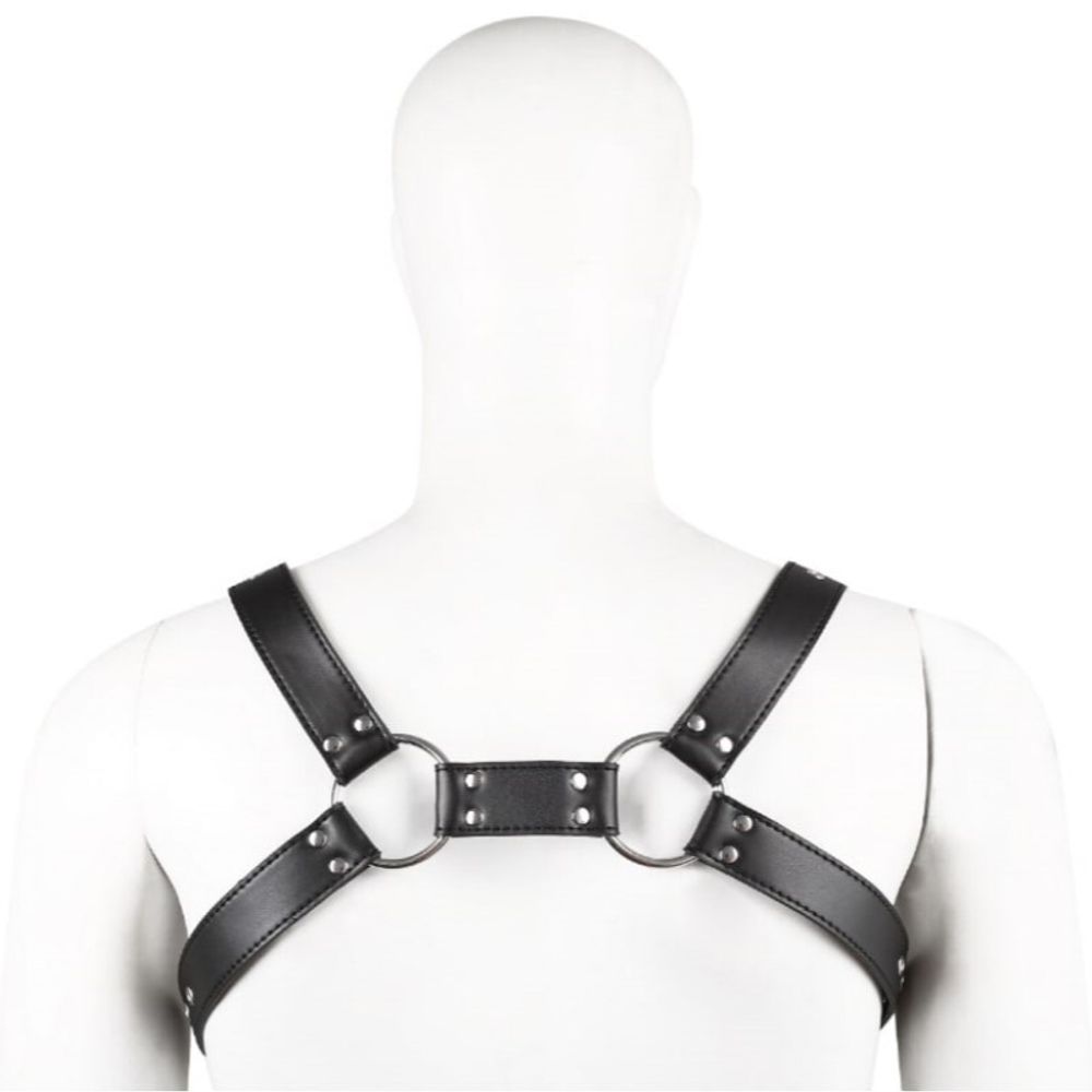 Сбруя (портупея) черная унисекс Romeo Rossi 9154