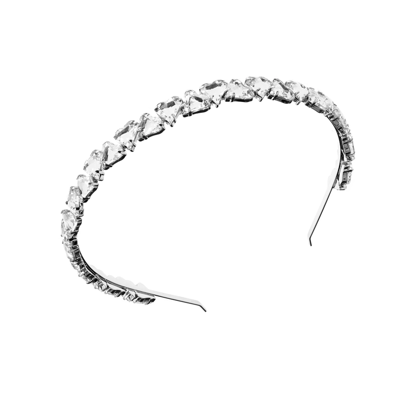 Ободок Кристальные Сердечки