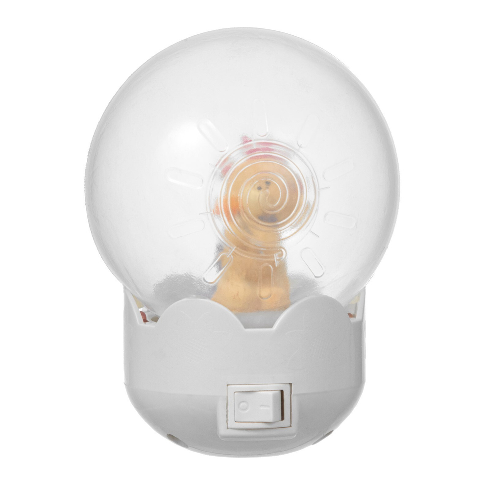 9177271 Ночник "Мишка с короной" LED белый 7х7х11 см