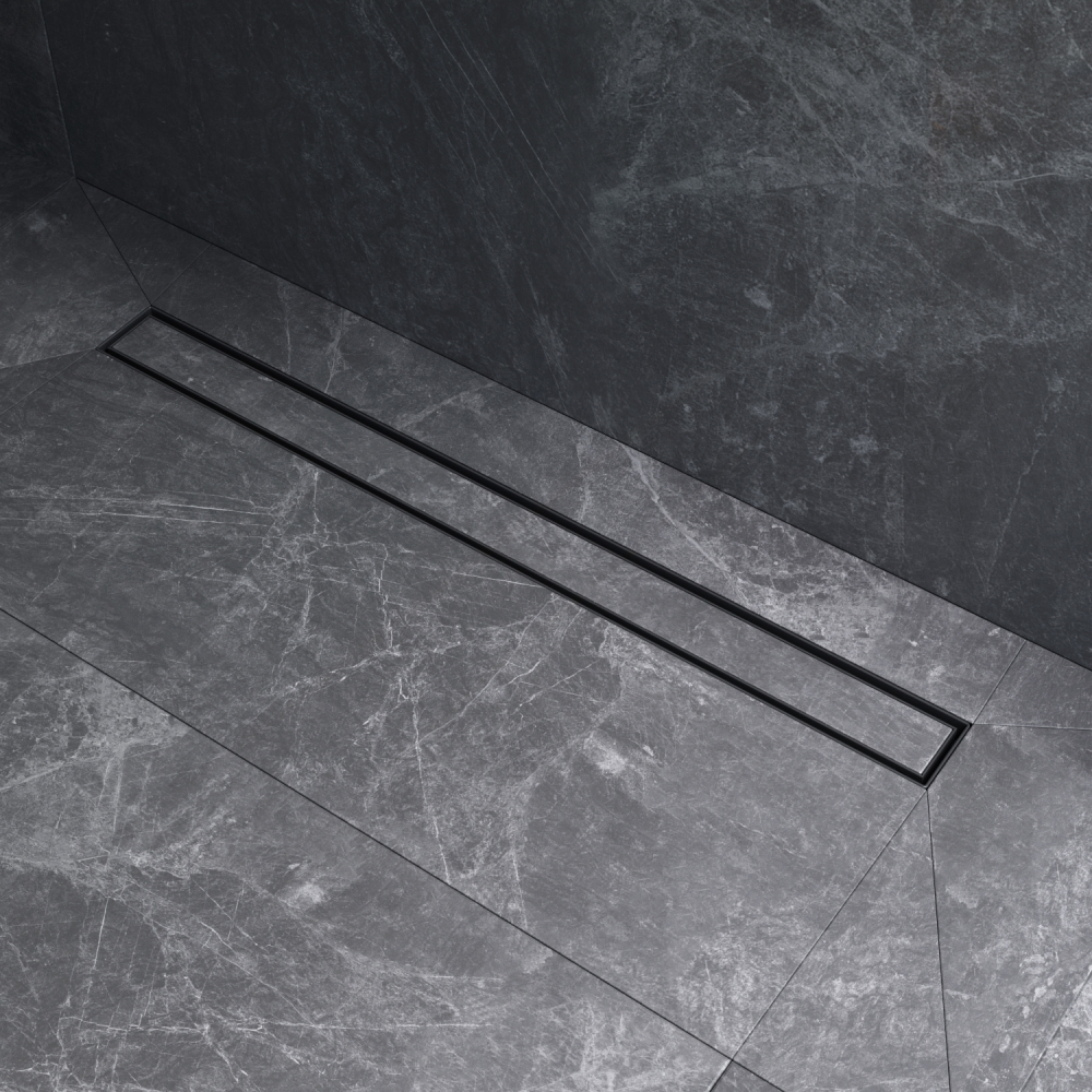 Трап для душа линейный, универсальный затвор Tile, 80 см AM.PM MasterFlow W01SC-U11-080-04BM