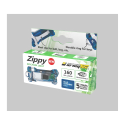 Наключный фонарь Armytek Zippy (Blue Sapphire) - стабилизация яркости, обеспечивающая постоянный световой поток.