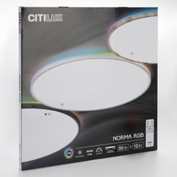 Citilux NORMA CL749601 LED RGB Светильник с пультом Чёрный