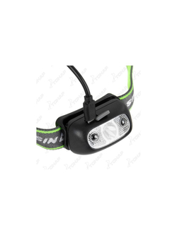 Фонарь налобный NISUS 3056S, сенсорный 120 LM, IPX4, USB 3056S