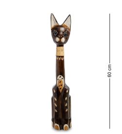 Decor and Gift 99-111 Статуэтка «Кошка» 60 см (албезия, о.Бали)
