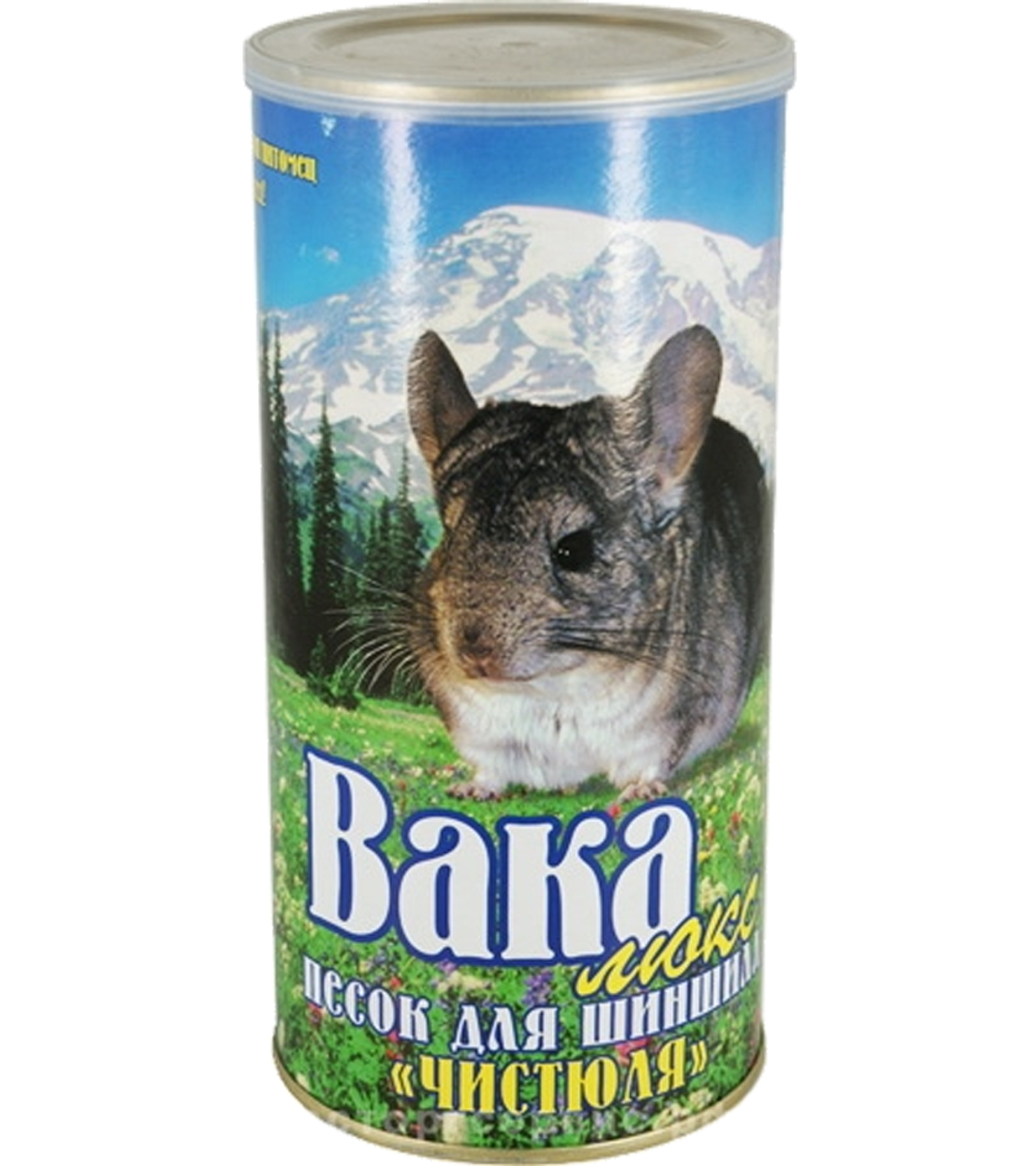 Песок для Шиншилл Чистюля Люкс 1,6л (Вака)