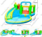 Батут в квартиру "Водная горка" 5,2*4,1*2,25 м