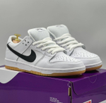 Кроссовки Nike SB Dunk Low #198 (бел.)