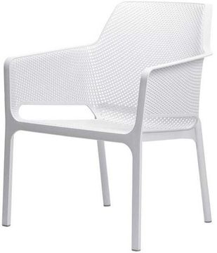 Кресло Net Relax пластиковое белое Nardi Италия