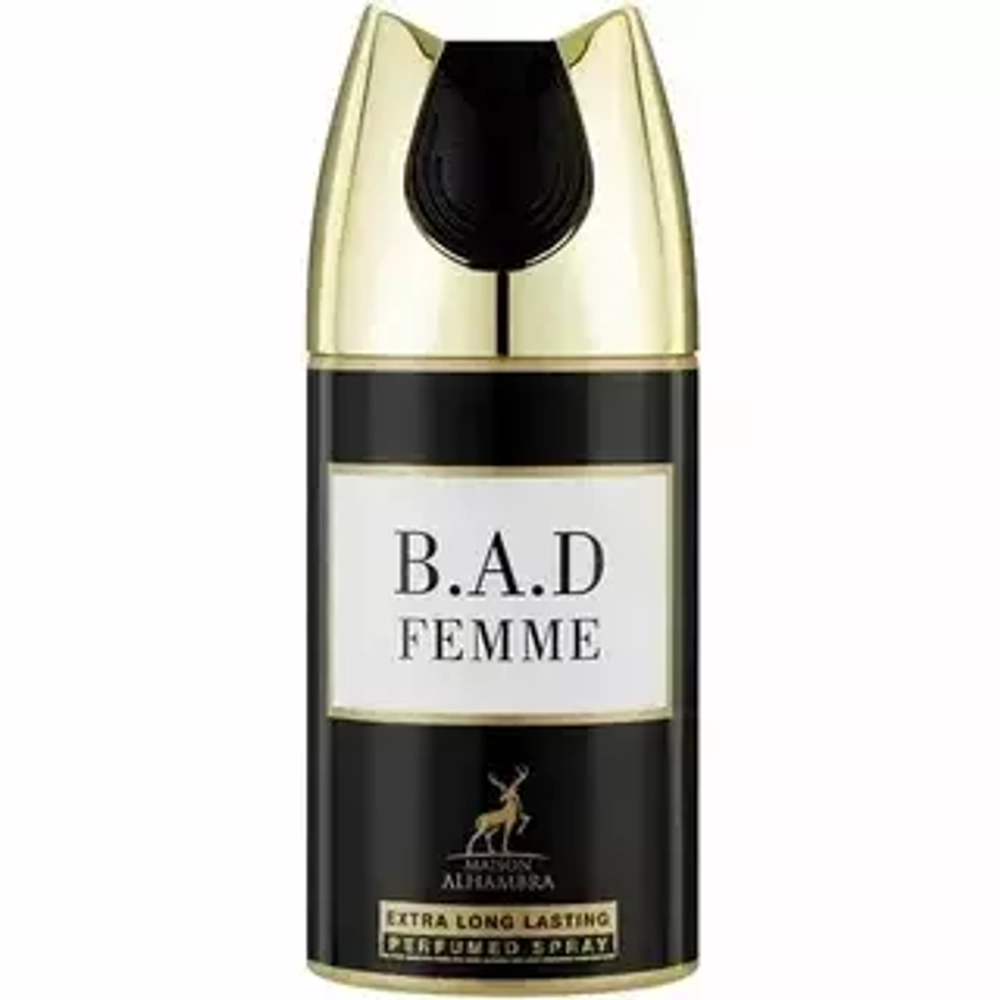 MAISON AL HAMBRA Дезодорант-спрей жен B.A.D. FEMME 250мл*6*48