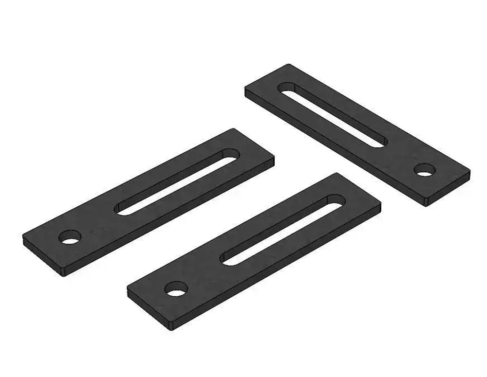 Упор прямой 200*50*8, 2шт, для сварочного, сборочного, монтажного стола