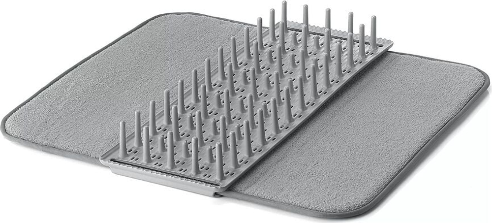 Сушилка для посуды Guzzini Eco-Kitchen, пластик, 55 42,5 см, серая