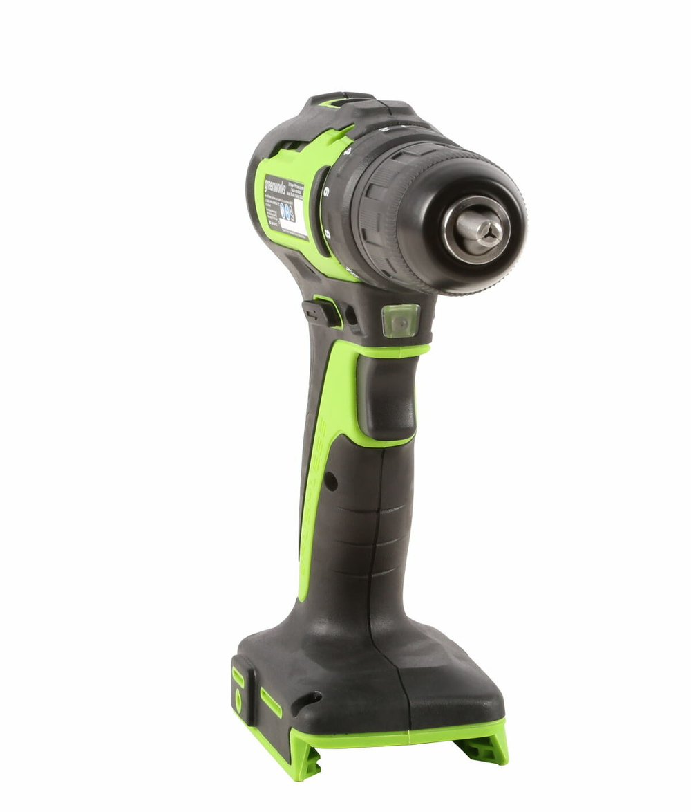 Дрель-шуруповерт аккумуляторная GREENWORKS GD24DD35 24В,35Hm,13мм,без АКБ и ЗУ (3704007)