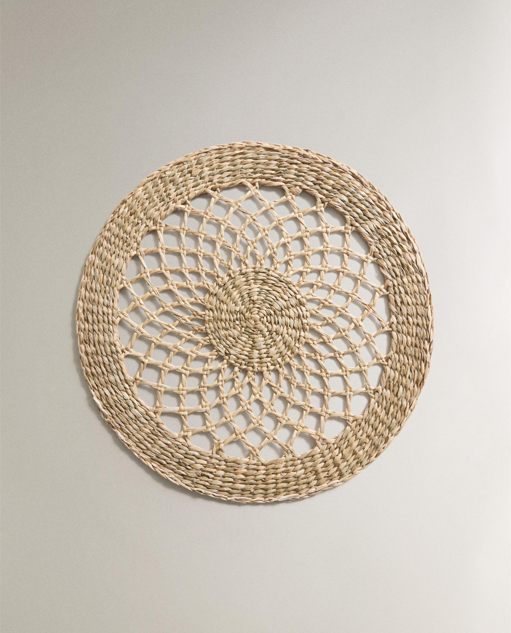 Zara Home сервировочная салфетка из смесовой ткани, диаметр 38 см · 9262/023