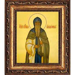 Кирилл Филеот преподобный. Икона на холсте.