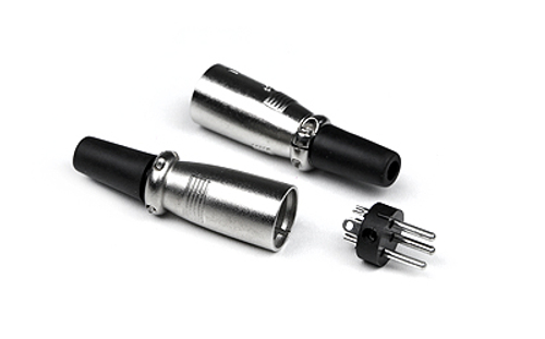 INVOTONE XLR3M200 - Коннектор XLR 3Р, папа, кабельный, корпус металл