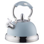 Чайник со свистком living голубой