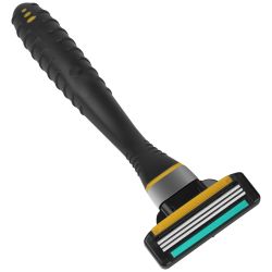 Бритвенная система Kodak Ultra Premium Razor 3 Starter мужская серебро/черный 3 лезвия 1 сменная кассета