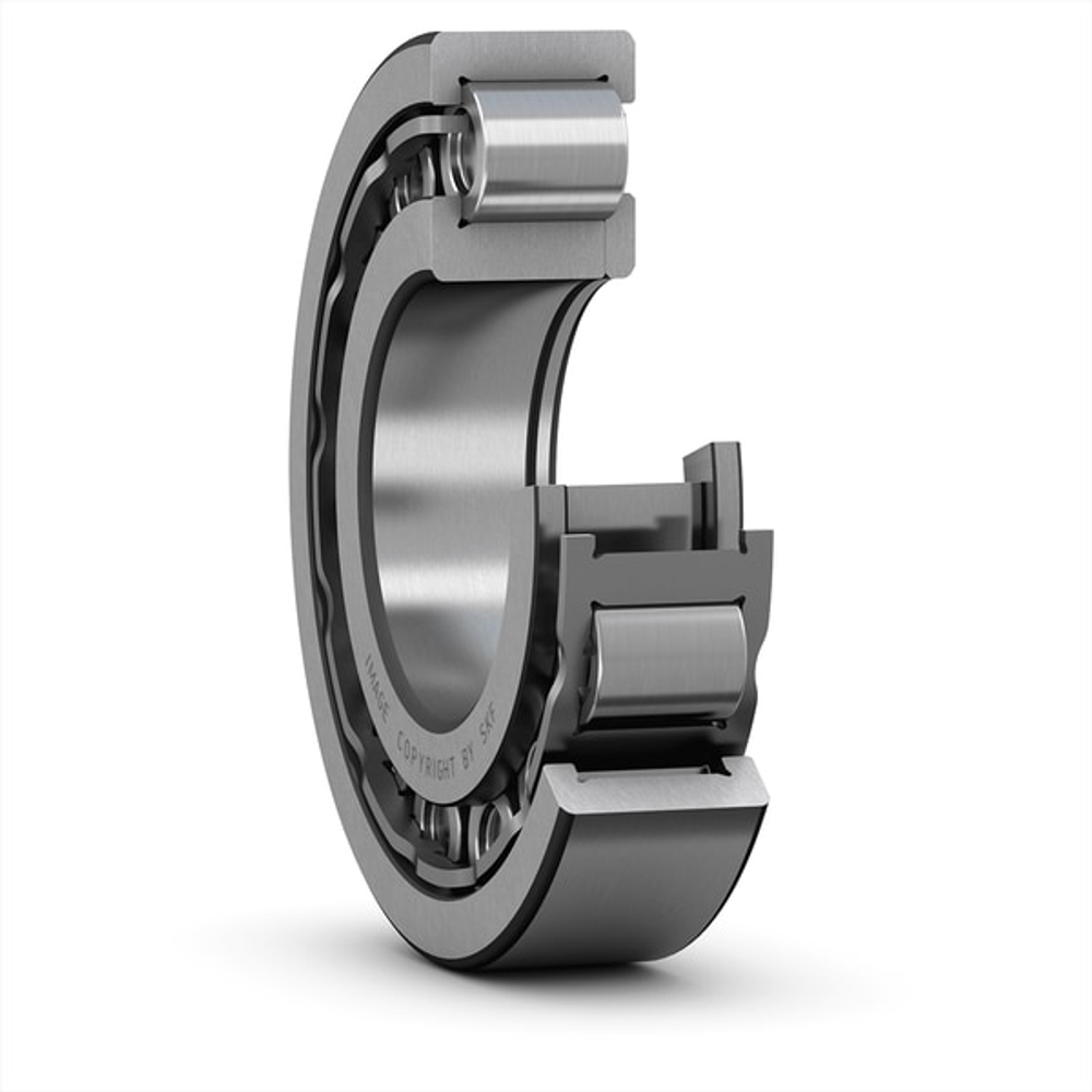 Single row cylindrical roller bearing, NUP design NUP 212 ECJ