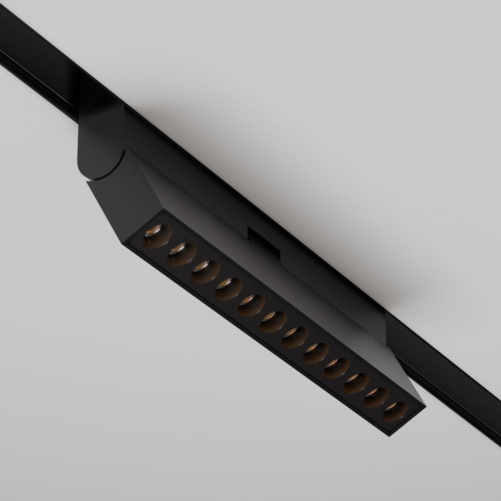 Трековый магнитный светодиодный светильник Maytoni   TR033-2-12W2.7K-B