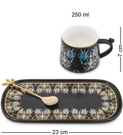 MUG-421/1 Чайная пара «Орнамент»
