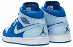 Кроссовки Jordan Air Jordan 1 Retro Mid Team Royal Ice Blue 2017