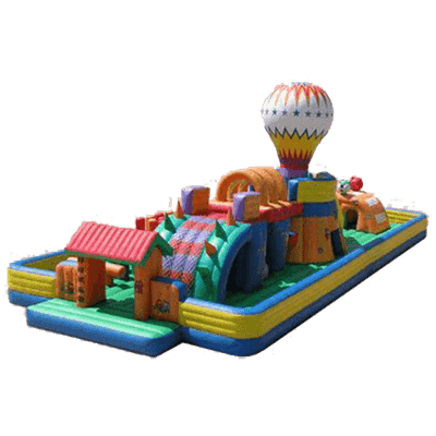 Надувная полоса препятствий "Аэростат" 13*7*5 м