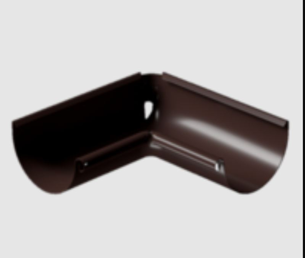 Docke STAL PREMIUM Угол внутренний 135° D125 (Шоколад 8019)