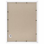 Рамка 30х40 см небьющаяся, багет 20 мм пластик, BRAUBERG "HIT3", белая с двойной позолотой, 391383